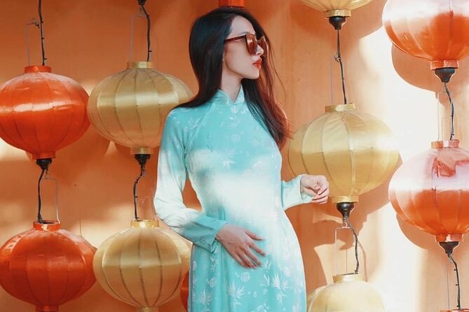 Ao Dai Rental Hoi An - How the fitting works: sizes, colors, and looking good in pictures