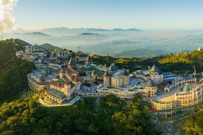 Ba Na Hill- Golden Bridge-Fantasy Park from Da Nang/ Hoi An 1 Day - French Village and SunWorld: pagodas, shrines, and street-show energy