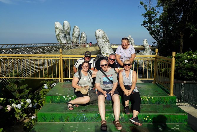Ba Na Hills & Golden Bridge Sunset Private Tour - Walking the Golden Bridge when the light changes