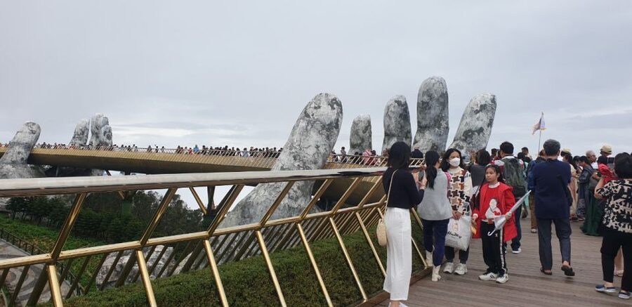BaNa Hills - Golden Bridge Full Day Group Trip From Hoi An - Debay Ancient Wine Cellar (optional) and Le Jardin d’amour flower garden