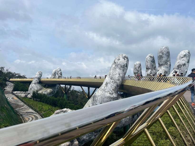 Best Tours/ Transfer to Bana Hills & Golden Bridge - Golden Bridge: the Da Nang symbol you’ll want to see twice (in different moods)