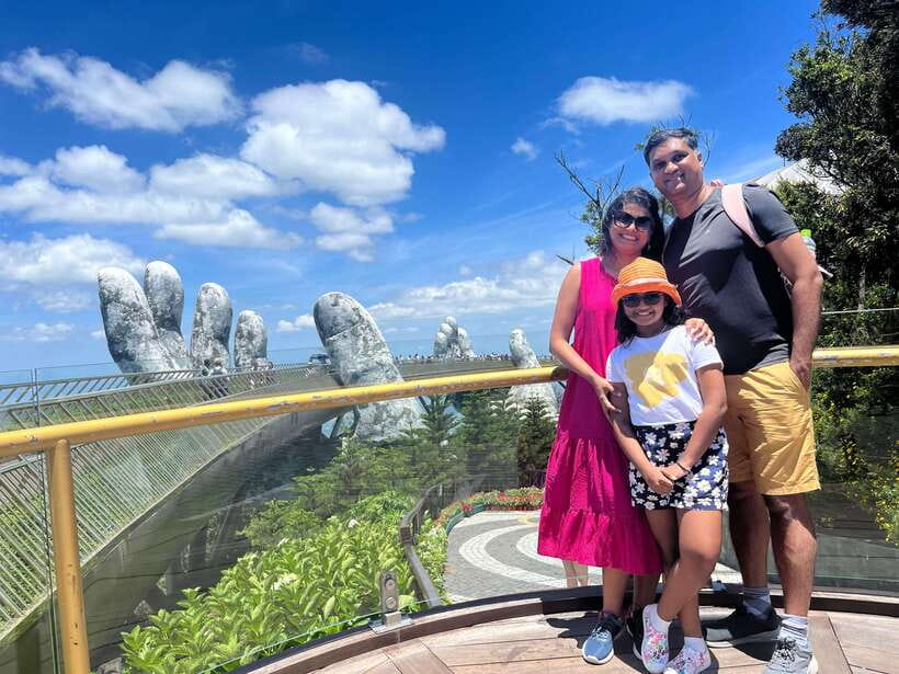 Best Tours/ Transfer to Bana Hills & Golden Bridge - Flower garden, Buddha statue, and Nghinh Phong Pagoda