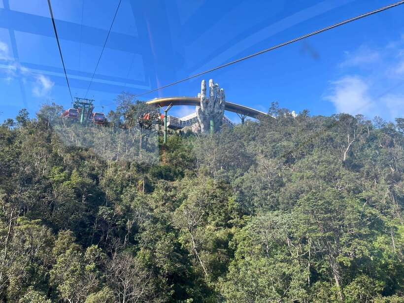 Best Tours/ Transfer to Bana Hills & Golden Bridge - The 6+ km cable car ride: views first, crowds later