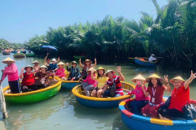 Coconut Basket Boat Ride by Hangcoconut - The 45-Minute Bay Mau Stop: Rowing, Fishing Chances, and Scenery