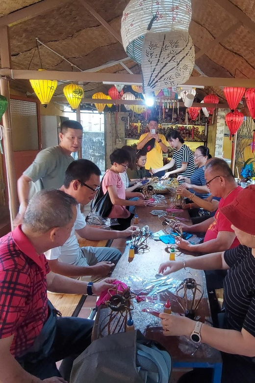 COCONUT JUNGLE - BASKET BOAT - LANTERN MAKING FROM DANANG - Da Nang pickup and the van ride to Cam Thanh (75 minutes)