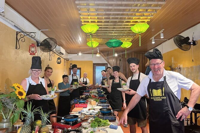 Cooking Class with Tra Que Eco Farm & Local Market Discovery - In the cooking house: turning lessons into four dishes