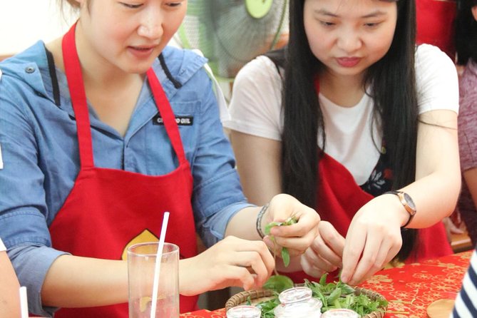 Cooking with Jolie in Hoi An and Lantern making class (JHA4) - Coffee break at the right time: a breather before the kitchen