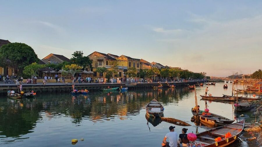Da Nang: Basket Boat in Coconut Forest, Sunset & Hoi An Town - From Da Nang Pickup To Cam Thanh Coconut Village