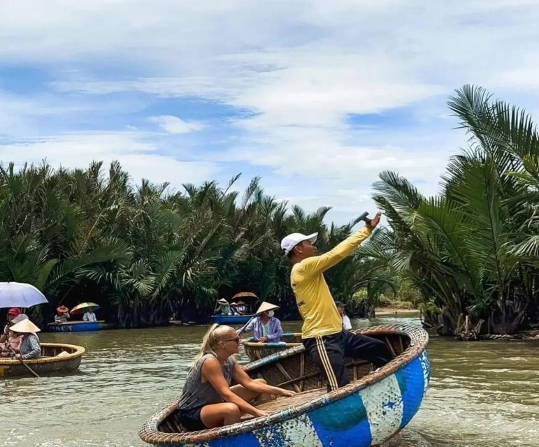 Da Nang/Hoi An:Experience Basket Boat ride in Coconut Forest - The Coconut Village Entrance: Where the Fun Gets You Ready