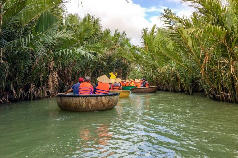 Da Nang/Hoi An:Experience Basket Boat ride in Coconut Forest - Communication Reality: Locals Drive, English Is Limited