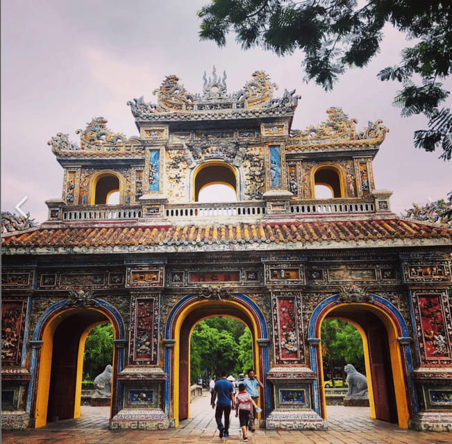 Da Nang/Hoi An: Hue City Full Day tour - Khai Dinh Tomb (arrive Hue around 11:00 AM): your first big historical hit