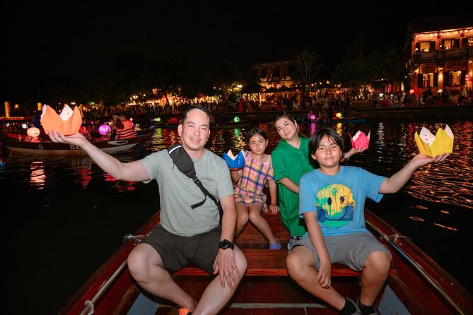 Discover Hoi An by Bamboo Basket and Lantern Boat - Bay Mau Coconut Forest in a Bamboo Basket Boat (Plus Crab and Net Fishing)