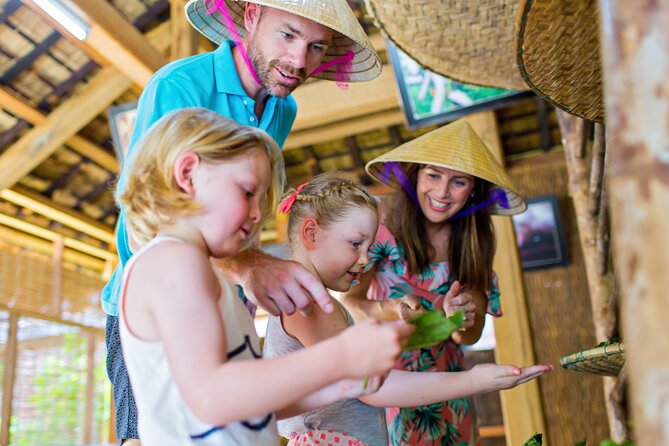 DISCOVER the Skills of sericulture & weaving, HOI AN SILK VILLAGE - Cham Textile House: short and long looms, and why loom type matters