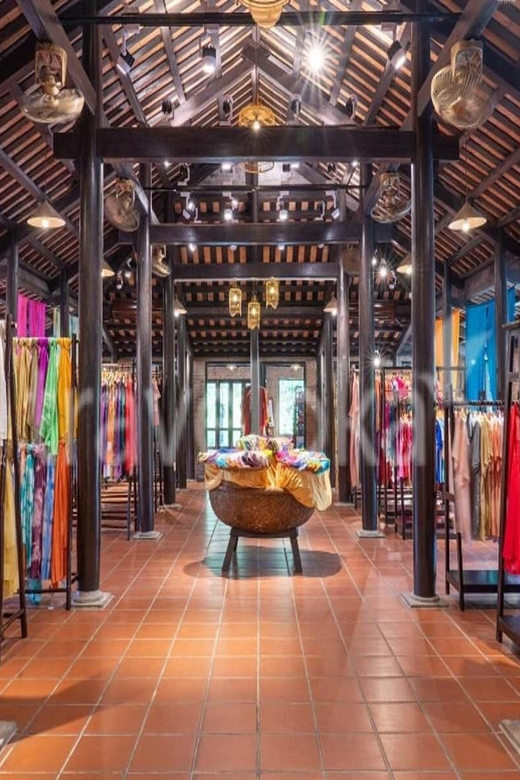 Discover Traditional Silk Process in Hoi An Silk Village - Quang Nam traditional house: the craft story before the hands-on work