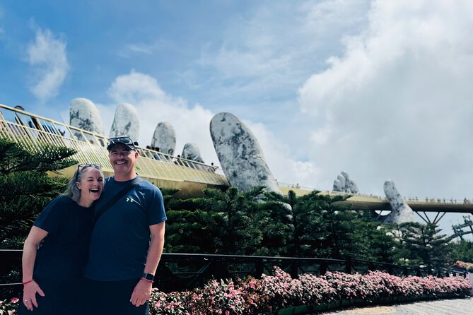 Early morning Ba Na Hills - Golden Hand Bridge - PRIVATE TOUR - Golden Bridge ride: the icon is great, but the flow is the win