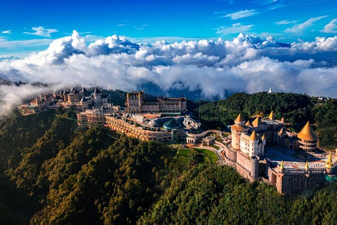 Early morning tour to Bana Hills- Golden Bridge Private tour - French Village and the top walk at 1,487 meters