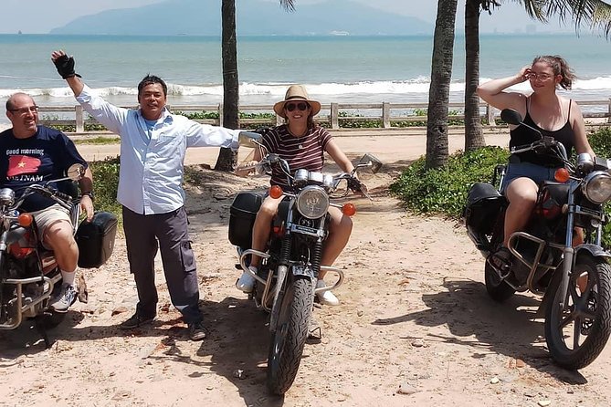 Easyrider from Hoi An to Hai Van Pass One day loop with Mr Thong - Hai Van Pass: Old Lookout Turrets, Hai Van Gate, and Ocean-Cloud Views