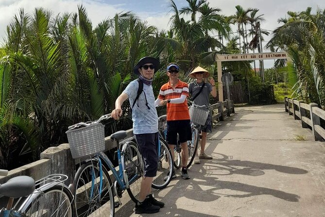 Eco Basket Boat By Bicycle and Vietnamese Set Menu - Cam Thanh Eco-Village: Bamboo Basket Boat Time on the Water