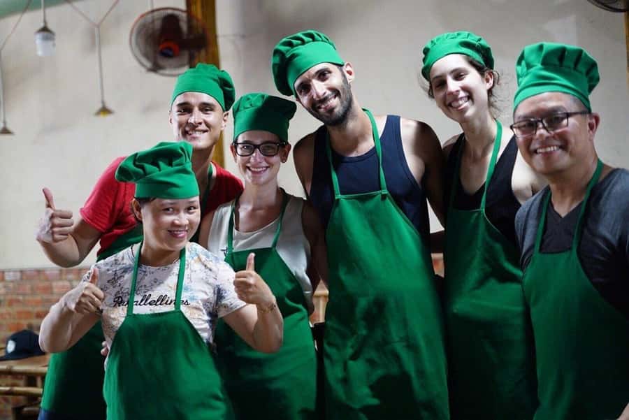 Experience Tra Que Cooking Class with Locals in Herb Village - Cooking in Tra Que Herbs Village: what makes it different