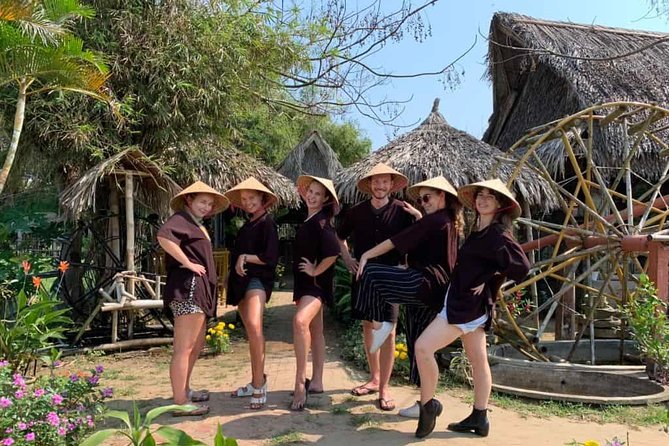 Farming with the Local Famers - From Tra Que Water Wheel to welcome drinks