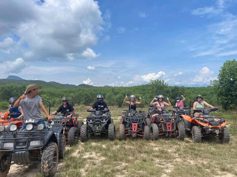 From DN/Hoi An: Countryside ATV Quad Bike Ride with BBQ Meal - Quad Biking Through Rice Paddies, Villages, and Jungle Trails