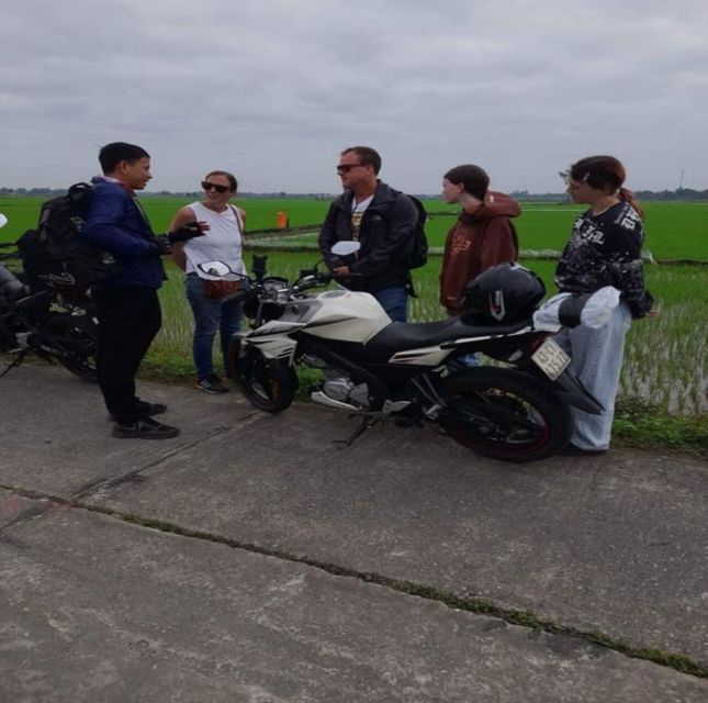From Hoi An: Explore Hai Van Pass with Motorbike Rider Tour - Countryside Stops: Temple Views and a Mushroom Village