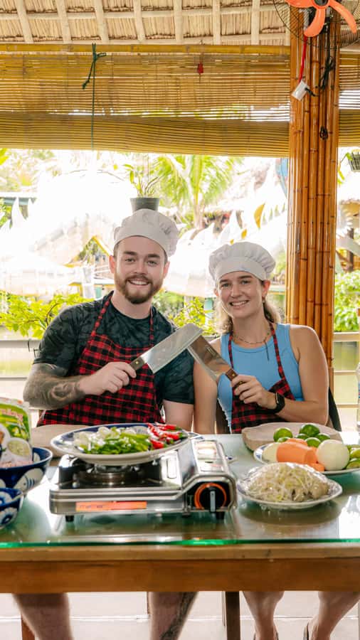 From Hoi An: Market Tour, Basket Boat Ride and Cooking Class - Hoi An Market Tour: learning how food gets chosen