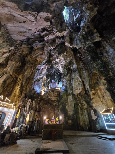 From Hoi An: My Son Sanctuary & Marble Mountains Guided Tour - The stone sculpture village: where the day turns from seeing to understanding