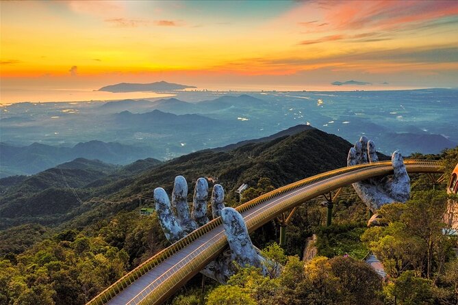 Golden Bridge and Ba Na Hills Day Tour in Hoi An with Lunch - Linh Ung Pagoda and the 27m Buddha statue: what the “cloud” feeling really means