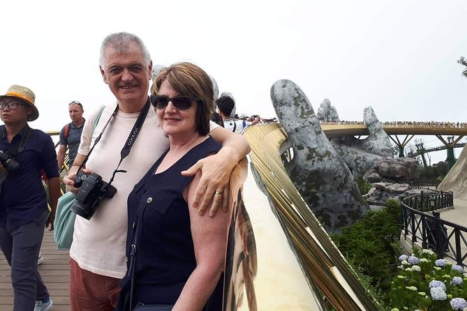 GOLDEN BRIDGE & BA NA HILL via CABLE CAR from DA NANG or HOI AN (Private Tour) - Golden Bridge: the 148.6 m walk on a 5 cm-thick floor
