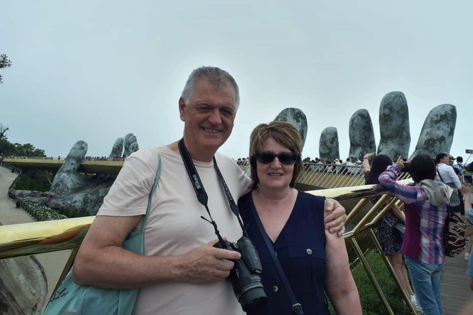 GOLDEN BRIDGE & BA NA HILL via CABLE CAR from DA NANG or HOI AN (Private Tour) - Lunch included at Ba Na Restaurant: plan your energy