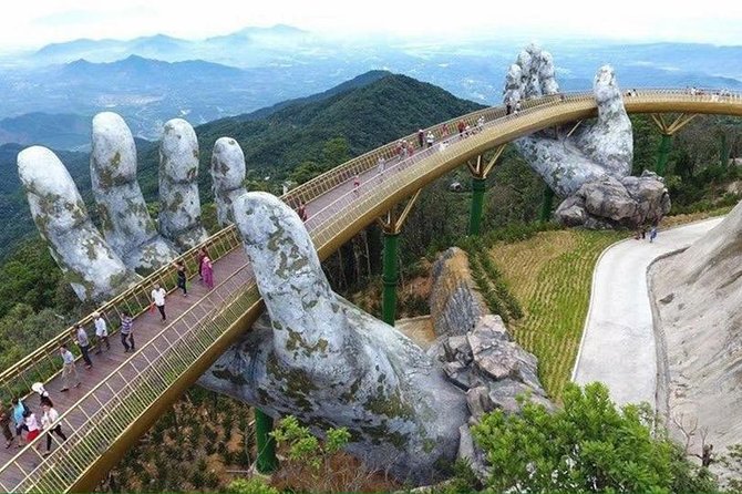 GOLDEN BRIDGE & BA NA HILL via CABLE CAR from DA NANG or HOI AN (Private Tour) - Price and value for a private Ba Na day