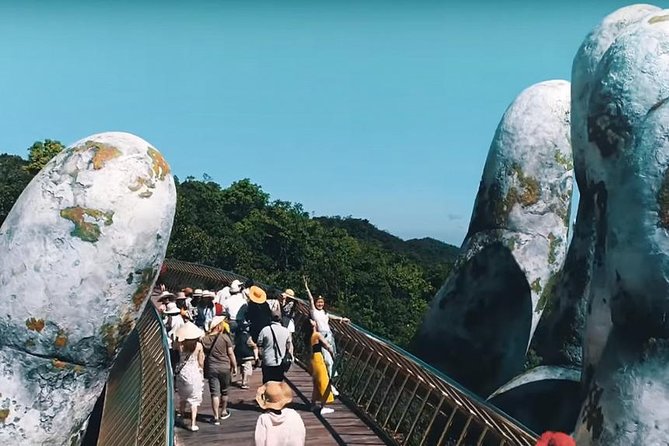 Golden Bridge - BaNa Hills: Private Trip From Hoi An/Da Nang - Golden Bridge itself: what to focus on at ground level