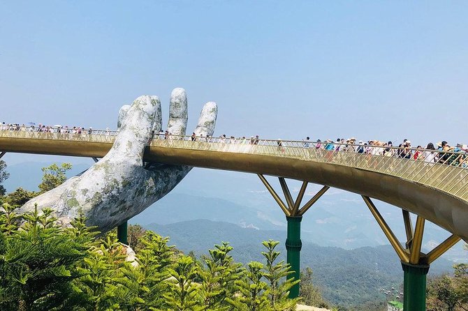 Golden Bridge - Monkey Mountain- Marble Mountains - Dragon Bridge - Morning start from Hoi An: private transfer convenience (and why it matters)