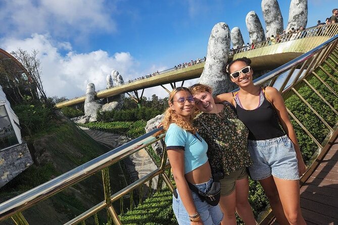 Golden Bridge - Monkey Mountain- Marble Mountains - Dragon Bridge - The long cable car ride up: views, timing, and what to do with the minutes