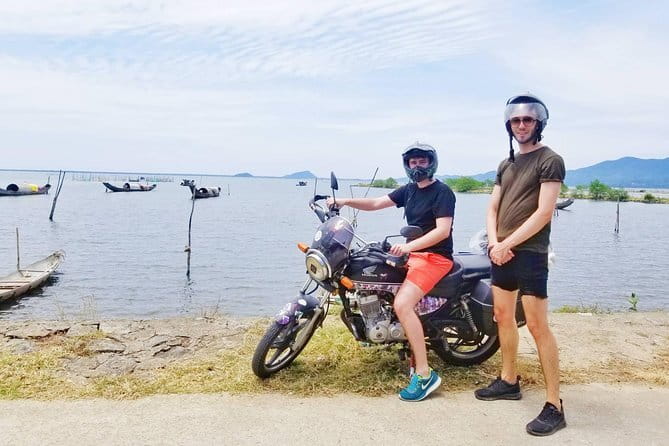 Golden Hand Bridge from Hue, Da Nang, Hoi An by Mr T Easy Rider - Marble Mountains (Ngu Hành Sơn): caves, pagodas, and Water Mountain trekking