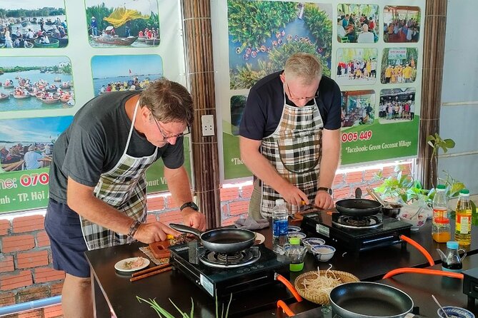 Green Coconut Village Cooking Tour (Local Market,Basket Boat and Cooking) - Cooking Class Details: Building Confidence (Not Just a Dish)