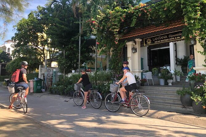 Half-Day My Son Sanctuary Bike Tour from Hoi An - Hoi An to the riverfront: quiet alleyways and early-day photos