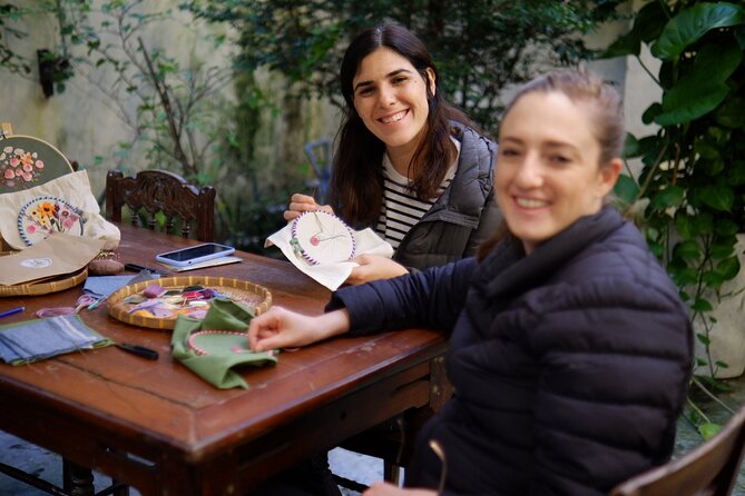 Hand Embroidery Workshop in Hoi An for Beginers - Your Kit Includes Everything: Hoop, Threads, Bag, and Online Tutorials