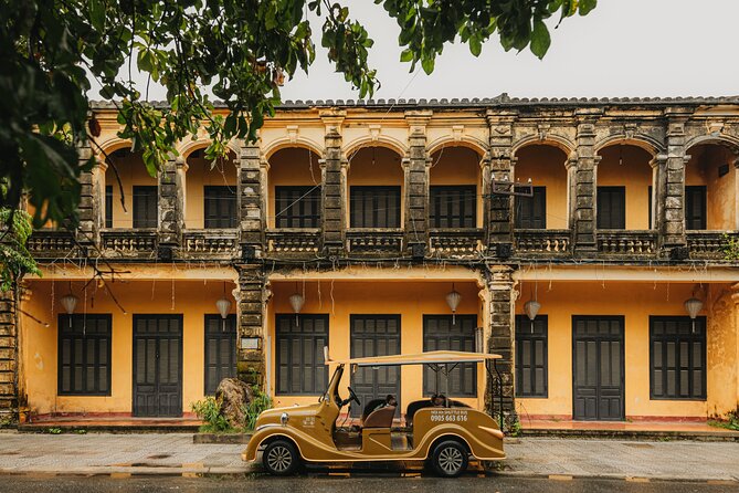 Heritage Adventure Private Tour by Electric Car - Entering Hoi An Old Town by Electric Car