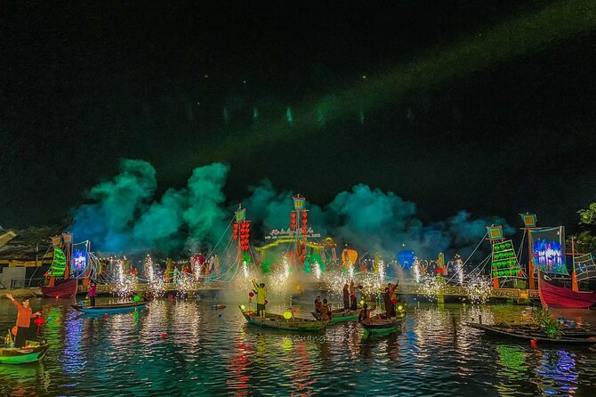 Hoai River Boat Trip by Night with Release Lantern - Flower Lantern Meaning: Luck, Peace, and the Let-Go Moment