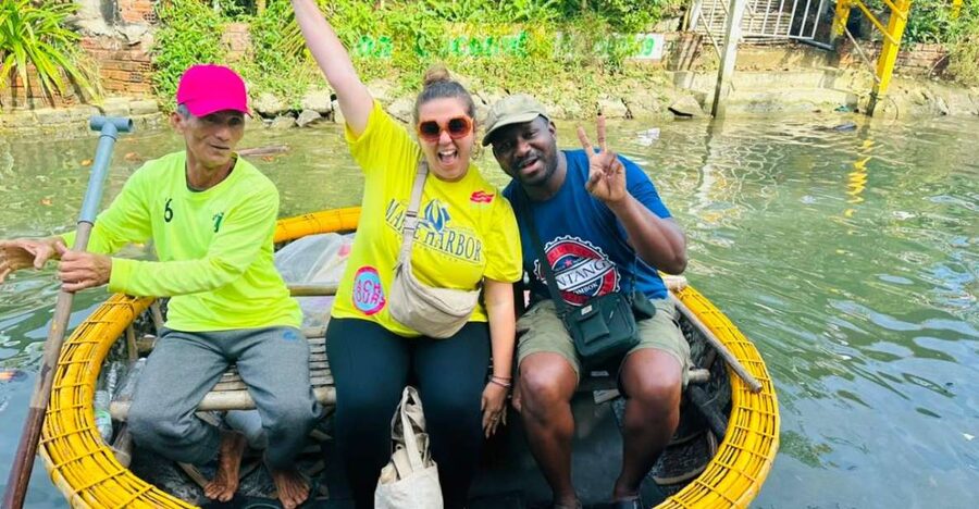 Hoi An Bamboo Basket Boat Ride in Water Coconut Forest - Group size and how to get the most out of 2-person boats