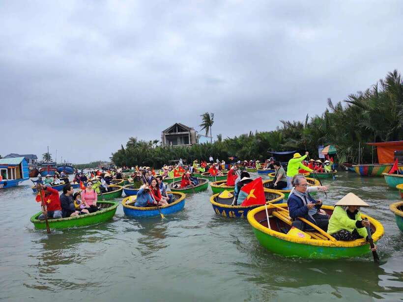Hoi An: Basket Boat and fishing Crabs Tour - Water Coconut crab fishing: great if it’s your goal, but confirm time