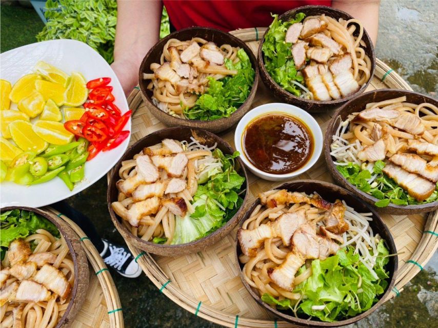 Hoi An: Basket Boat with Lantern-Making & Cooking Class Tour - Vietnamese Cooking Class With a Local Chef: From Spring Rolls to Cao Lau