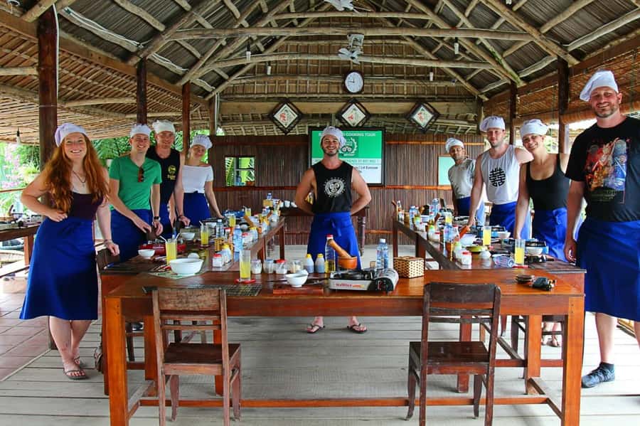 Hoi An: Bay Mau Cooking Class Only and Making Pho - Meeting point at Ba Tran Cooking Class, near the Big Dragon Bridge