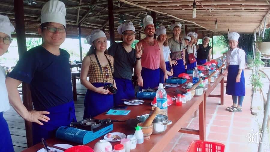 Hoi An: Bay Mau Cooking Class Only and Making Pho - Rice grinding and rice paper: the skills that actually explain the taste