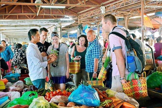 Hoi An: Bay Mau Eco Cooking Tour - Rice pounding, rice milk, and rice paper with traditional tools
