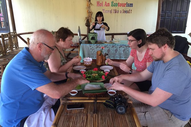 Hoi An Buffalo Riding & Basket Boat Tour with local home cooking - Cua Dai River Basket Boat Time: Seeing a Working Skill Up Close