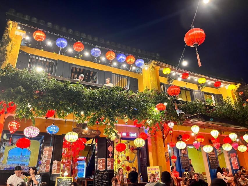 Hoi An City tour - Boat ride - Lantern Release from Danang - Museum of Folk Culture and the Performing Arts House Shows