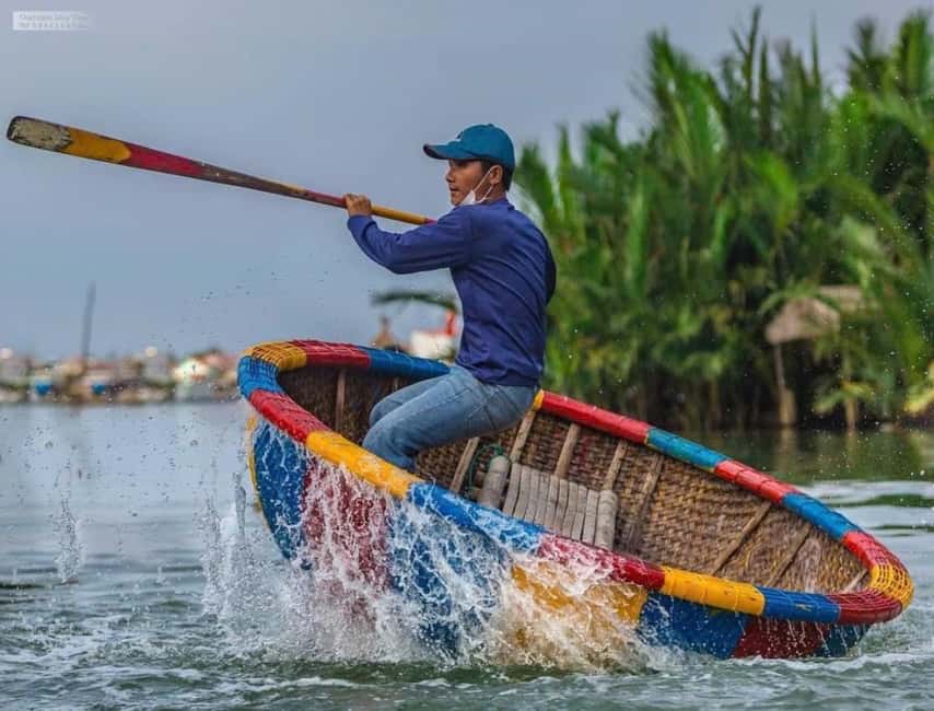 Hoi An: Coconut Basket Boat Ride and Fishing Experience - Cam Thanh Eco-Coconut Village: photos, sightseeing, and a banana boat ride